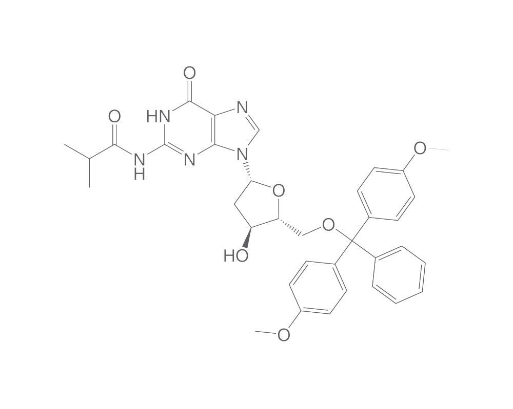 5'-O-[Bis(4-methoxyphenyl)(phenyl)methyl, ]-2'-deoxy-N-isobutyrylguanosine, 25 g - Luminix Health