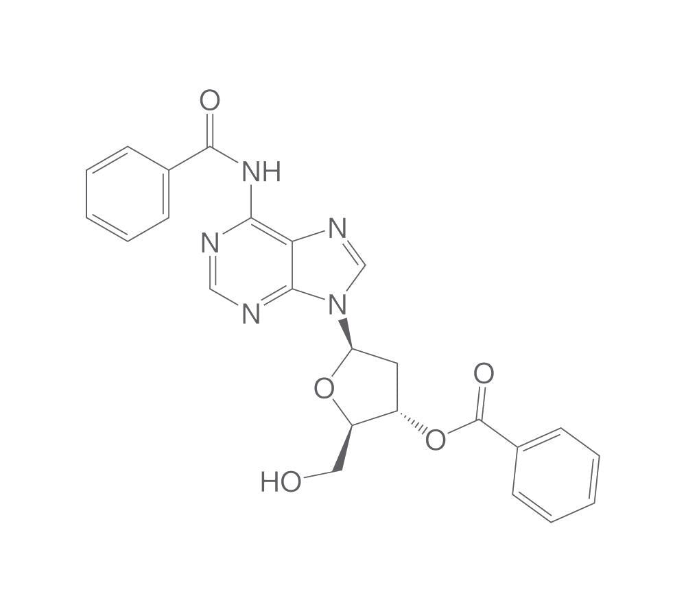 N6,3'-O-Dibenzoyl-2'-deoxyadenosine, 100 mg - Luminix Health