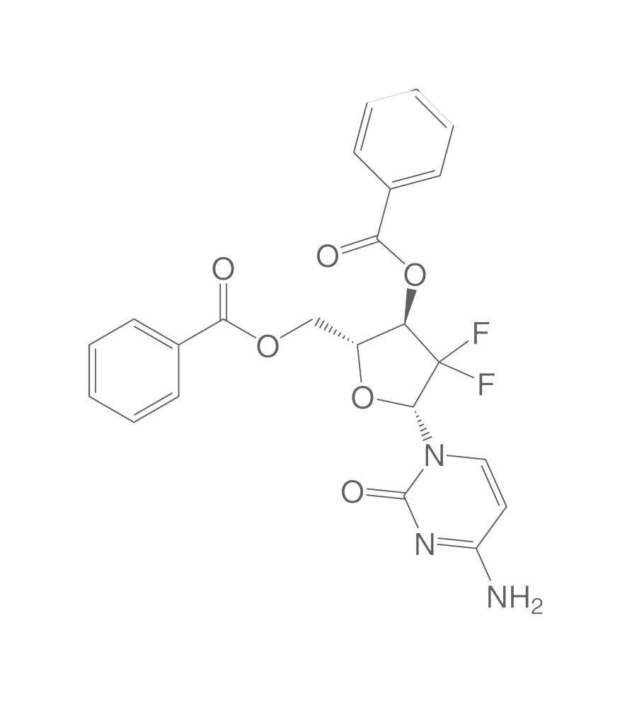 3',5'-Di-O-benzoyl-2'-deoxy-2',2'-difluo, rocytidine, 10 g - Luminix Health