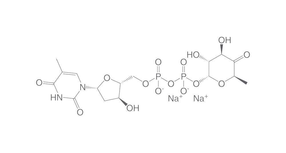 Thymidine-5'-diphosphate-4-keto-6-deoxy-, D-glucose disodium salt, 2 mg - Luminix Health