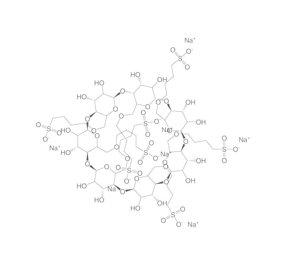b-Cyclodextrin sulfobutyl ether sodium s, alt, 10 g - Luminix Health