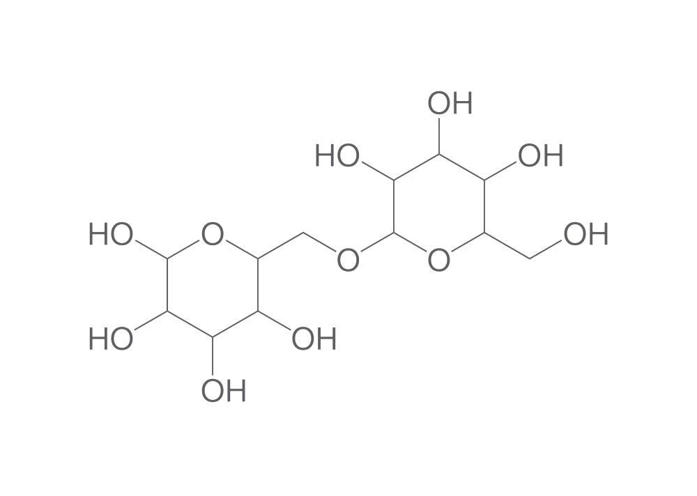 Image of 6-O-(b-D-Galactopyranosyl)-D-glucopyrano