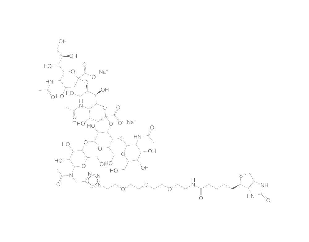 GD2-Oligosaccharide-sp-biotin, 1 mg - Luminix Health