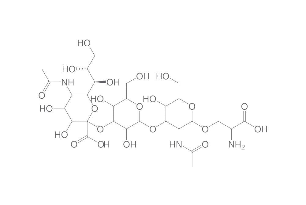 Image of 3'-Sialylgalacto-N-biosyl-serine