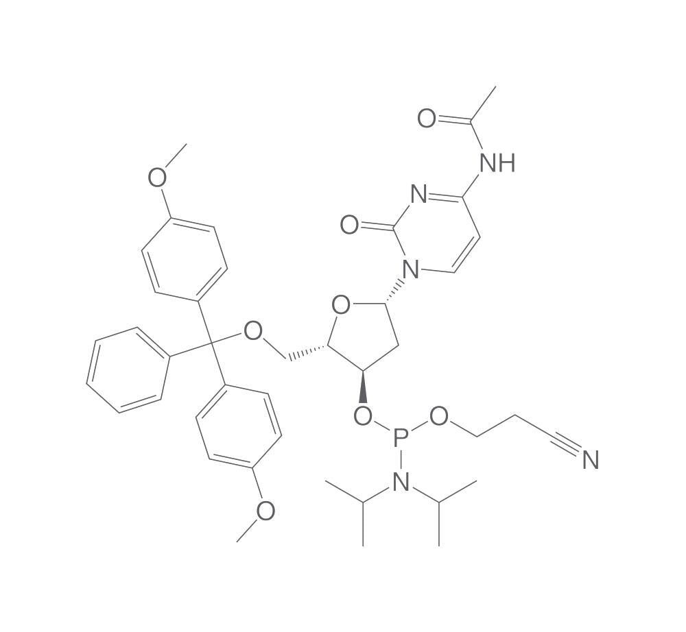 N4-Acetyl-2'-deoxy-5'-O-DMT-cytidine 3'-, CE phosphoramidite, 5 g - Luminix Health