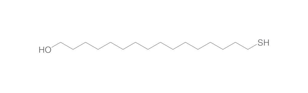 16-Mercapto-1-hexadecanol, min. 95 %, 250 mg - Luminix Health