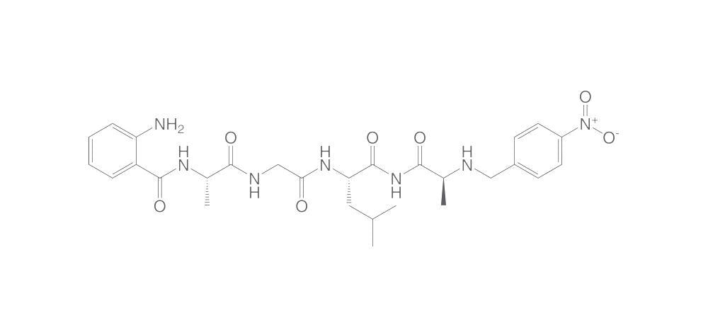 Abz-Ala-Gly-Leu-Ala-p-Nitro-Benzyl-Amide, min. 95 %, 5 mg - Luminix Health