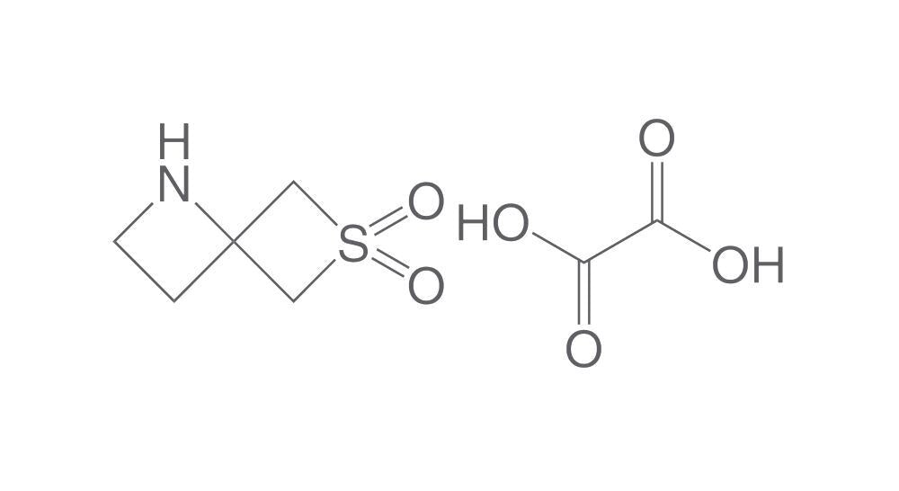 6-Thia-1-azaspiro[3.3]heptane 6,6-dioxid, e hemioxalate, 5 mg - Luminix Health