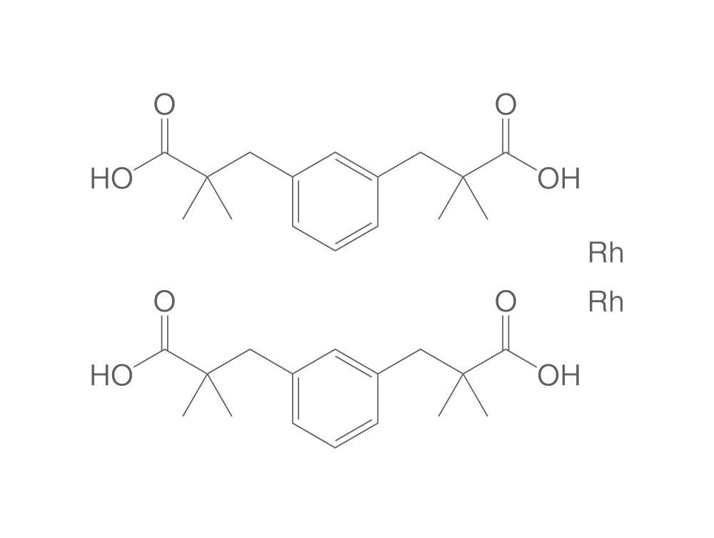Bis[rhodium(±,±,±',±'-tetramethyl-1,3-be, nzenedipropionic Acid)], 100 mg - Luminix Health