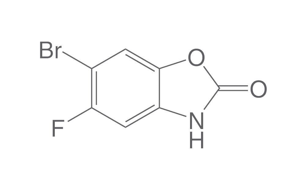 6-Bromo-5-fluoro-2,3-dihydro-1,3-benzoxa, zol-2-one, 50 mg - Luminix Health