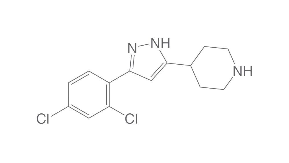 4-[3-(2,4-Dichlorophenyl)-1H-pyrazol-5-y, l]piperidine, 50 mg - Luminix Health