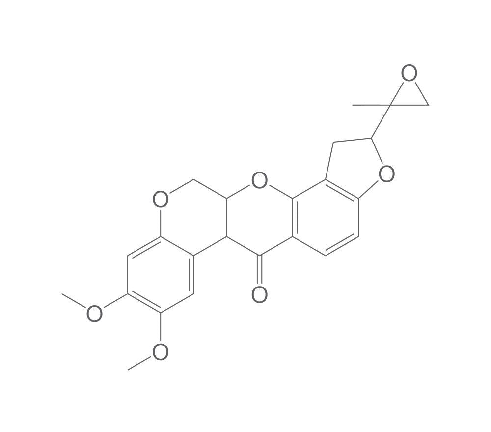 6',7'-Epoxyrotenone, min. 95 %, 2 mg - Luminix Health