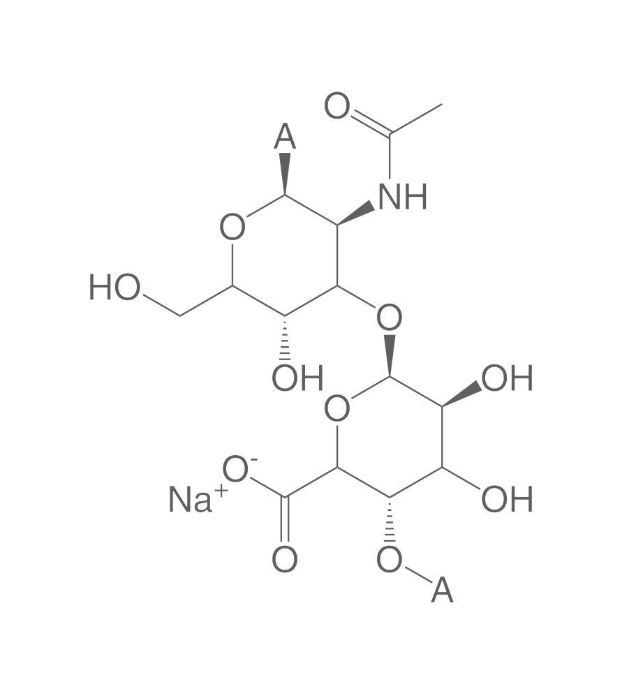 Hyaluronic acid sodium, min. 95 %, 50 g - Luminix Health