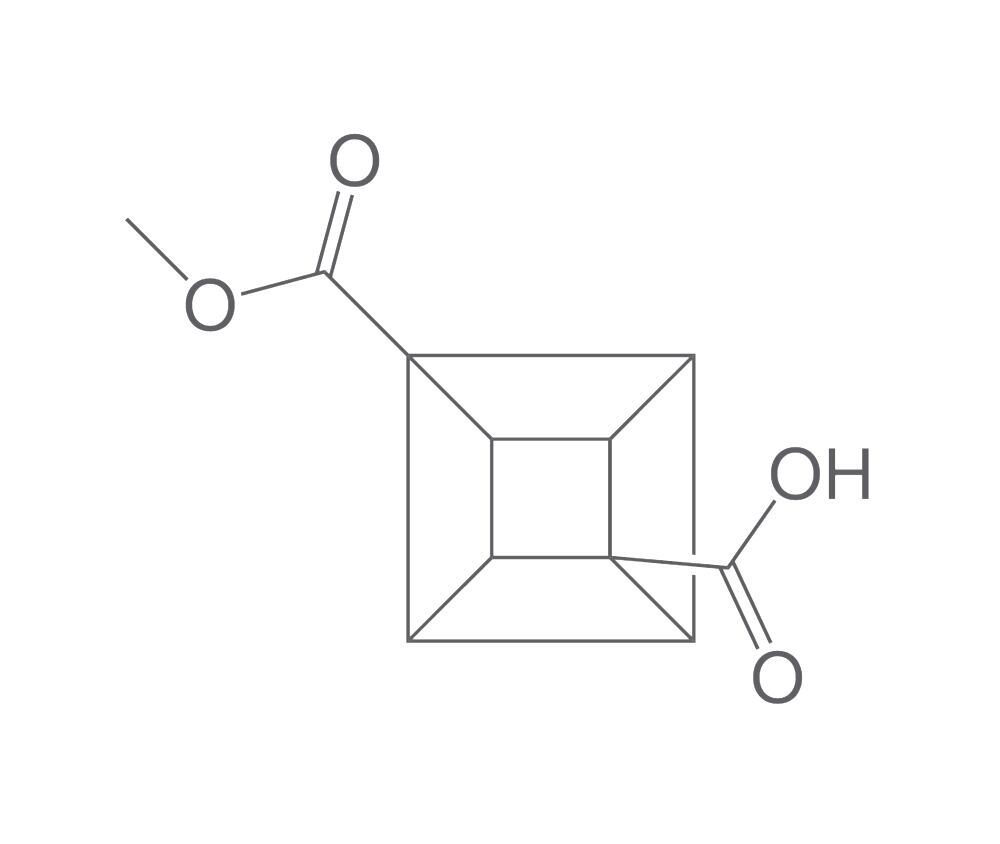 4-Methoxycarbonylcubanecarboxylic acid, min. 95 %, 100 mg - Luminix Health
