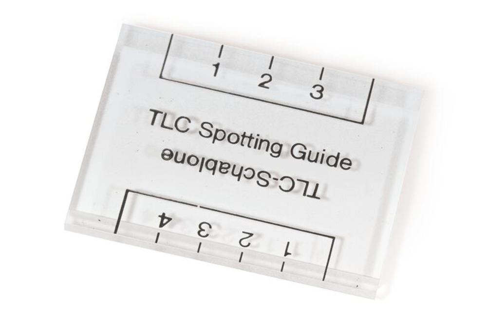 Spotting guides for TLC plates, Size, 4 x 6 cm, 2 unit(s) - Luminix Health