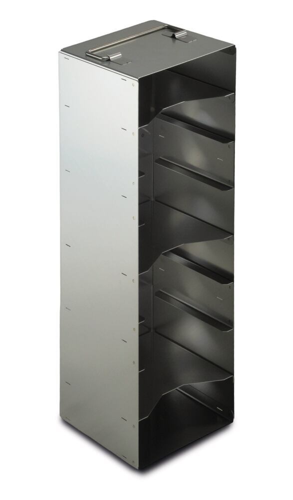 Cryogenic rack, tall, for chest freezers, 1 x 7, for box height 78 mm, 1 unit(s) - Luminix Health