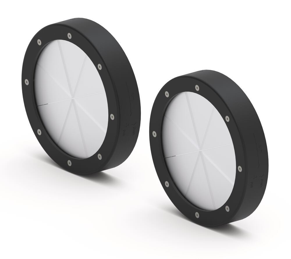 Iris port openings for, SICCO glove box, Ø 215 mm, 1 pair - Luminix Health