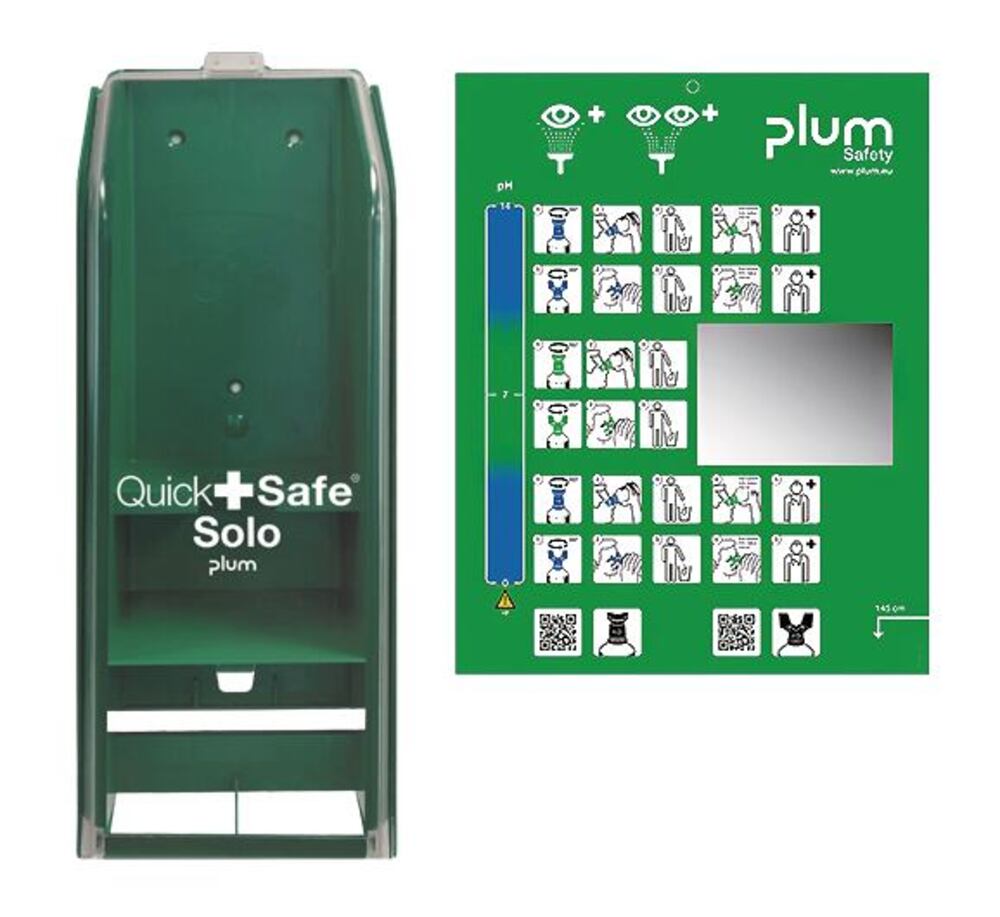 QuickSafe Solo Box Empty, No contents, can be filled as required, 1 unit(s) - Luminix Health