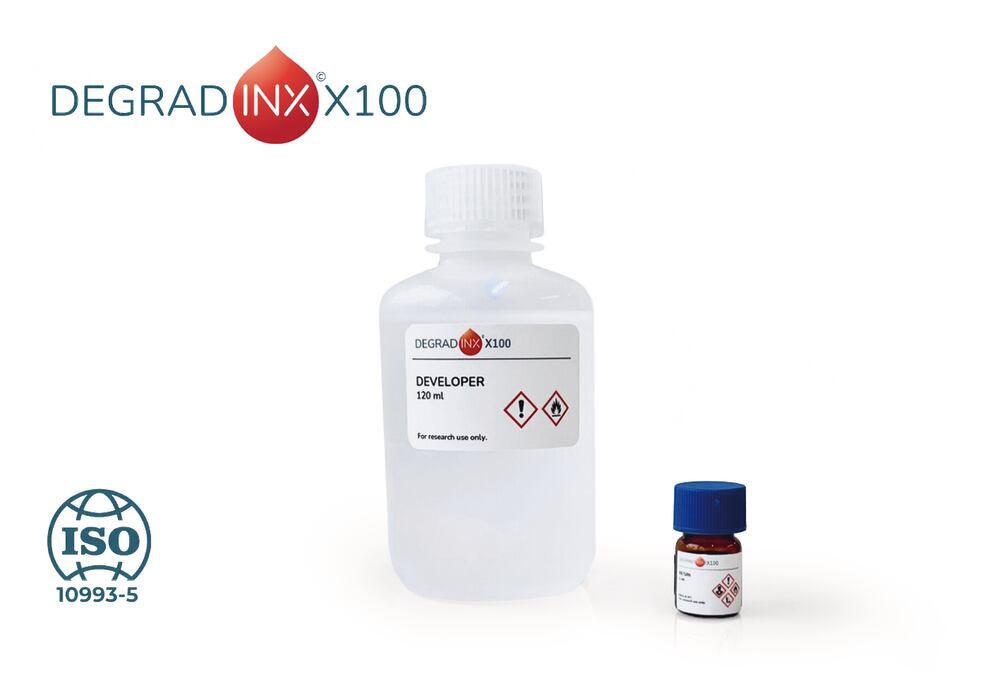 DEGRAD INX X100, Kit, , for Multiphoton Lithography (MPL), 1 kit, cardboard - Luminix Health