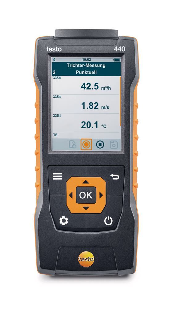 Climate measuring device, testo 440 basic, 1 unit(s) - Luminix Health