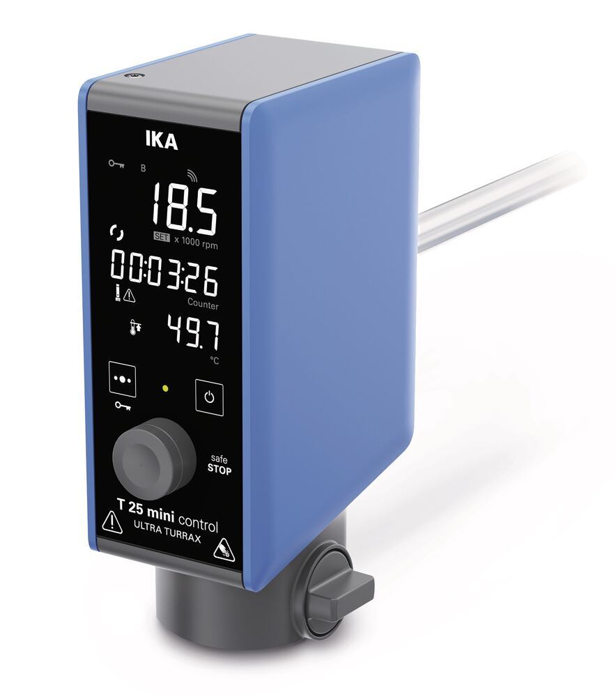 T 25 mini control disperser , ULTRA-TURRAX, 600-25,000/min, 1 unit(s) - Luminix Health