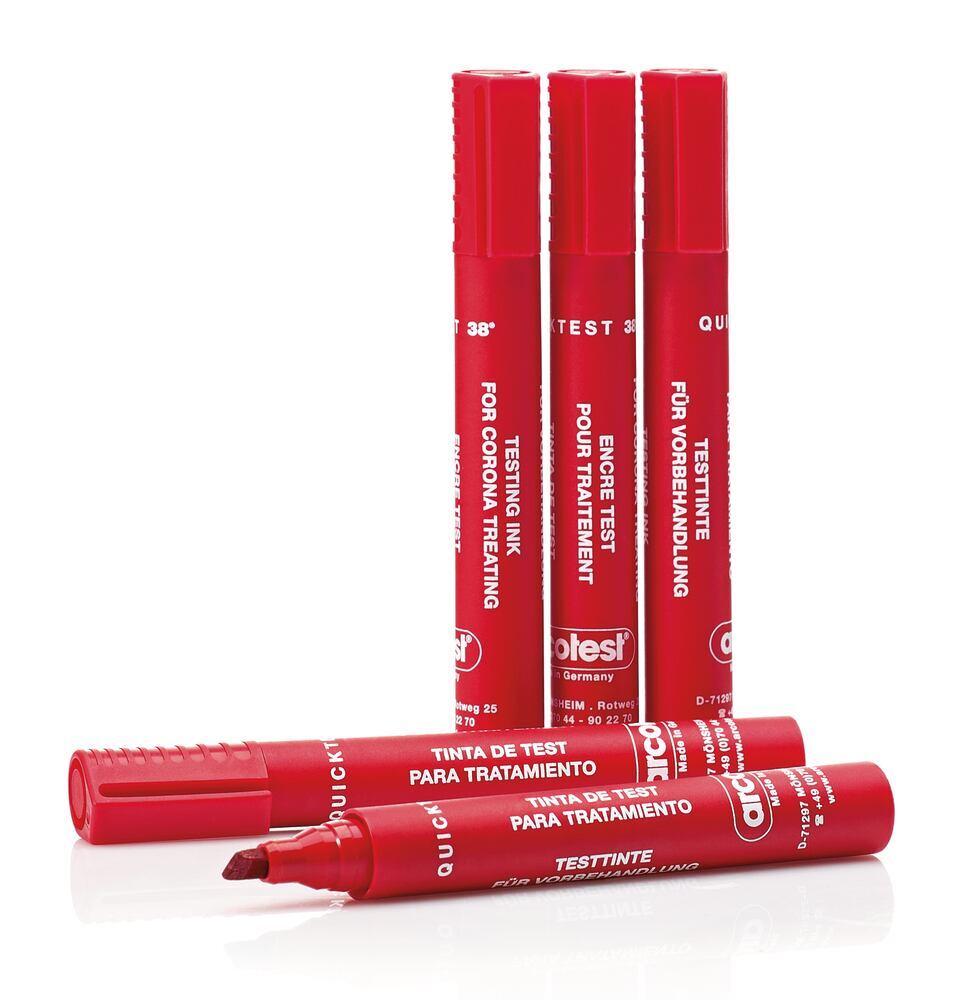 QUICKTEST 38®, arcotest® ca. 38 mN/m, 5 ml, UN-Nr. 3175 - Luminix Health