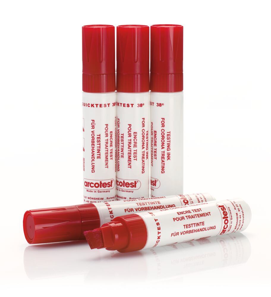 QUICKTEST 38®, arcotest® ca. 38 mN/m, 15 ml, UN-Nr. 3175 - Luminix Health