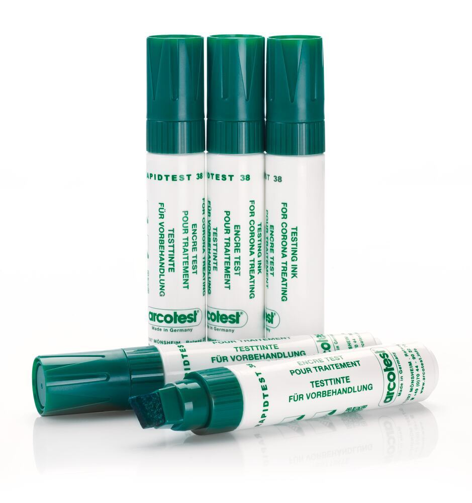 RAPIDTEST 38®, arcotest® 38 mN/m, 15 ml Test Pen Jumbo, UN-Nr. 3175 - Luminix Health