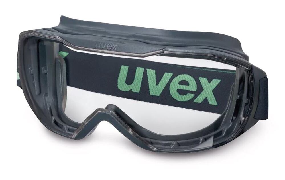 UVEX megasonic full view gogg, gastight, Yellow-grey, UV protec - Luminix Health