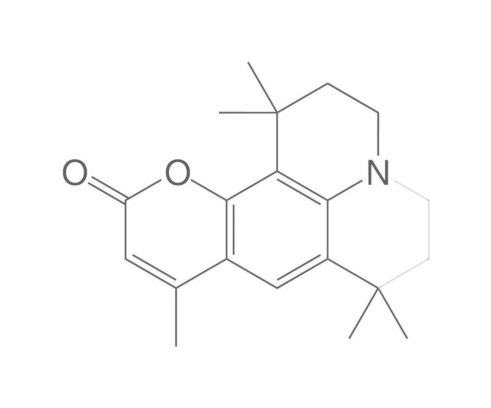 Coumarin UV-389 Methyl Tetramethyl-, benzoquinolizine, 1 g, glass - Luminix Health
