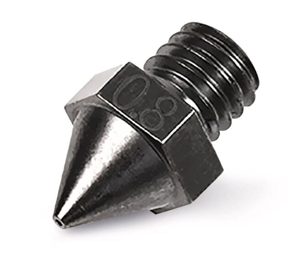 Steel Nozzle, 0.8 mm, with WS2 Coating, 1 unit(s) - Luminix Health