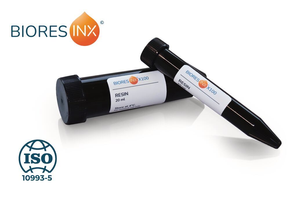 BIORES INX X100, 10 ml, for Digital Light Projection (DLP), 10 ml, plastic - Luminix Health