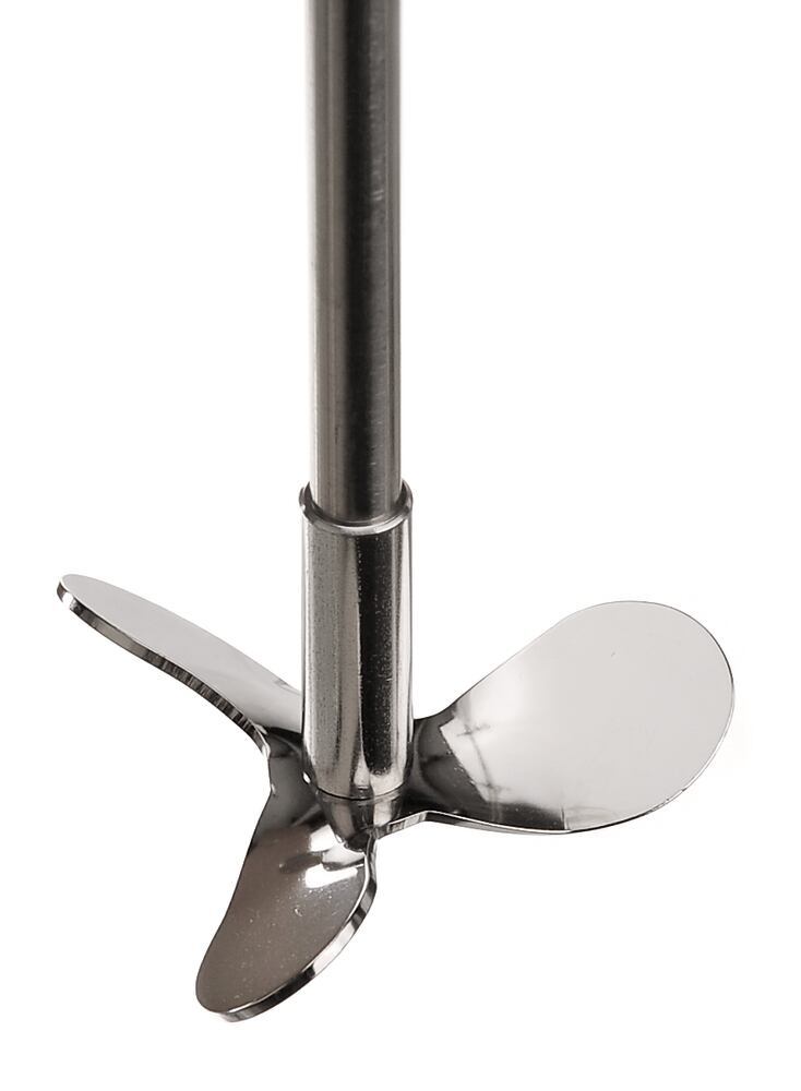 Stirring tool, propeller, 3-winged, Stirrer, 50 mm Ø, nozzl.length,500mm, - Luminix Health