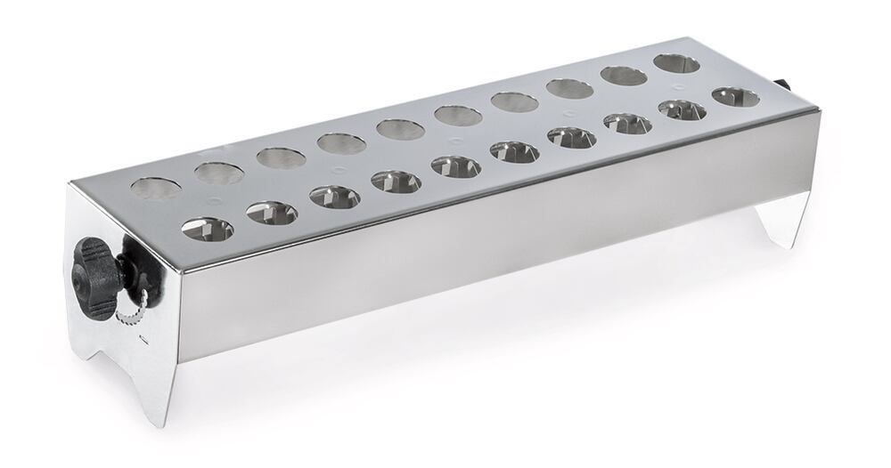 Test tube rack, For 20 test tubes, 12-16 mm Ø, 1 unit(s) - Luminix Health