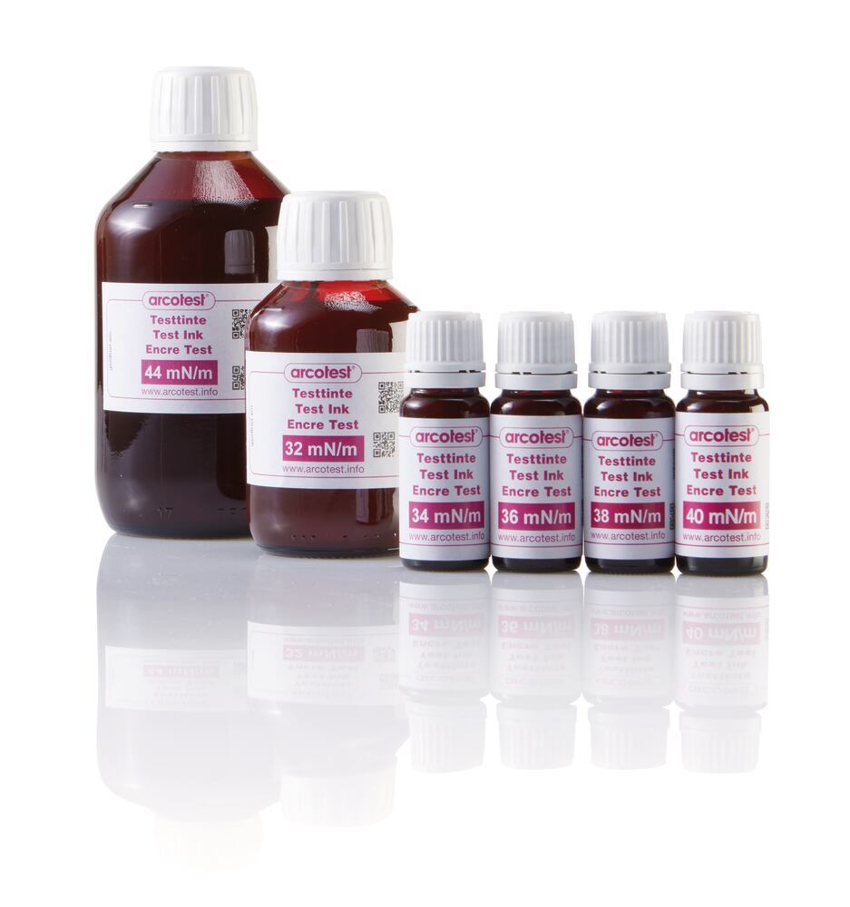Test ink pink
