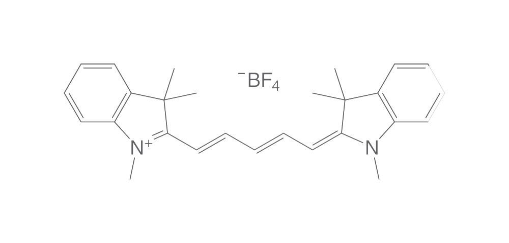 VIS-638 Pentamethine-, Cyanine BF4-, 1 g, glass - Luminix Health