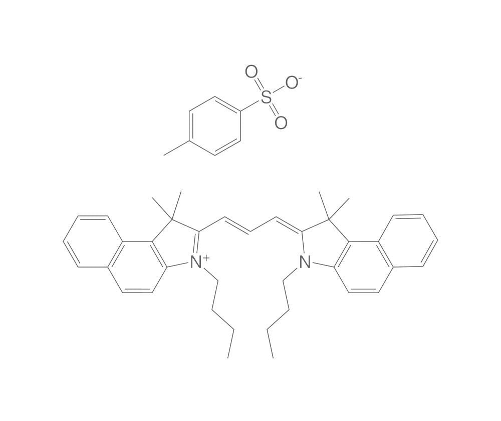 VIS-588 Trimethine-, Cyanine Tosylate, 1 g, glass - Luminix Health