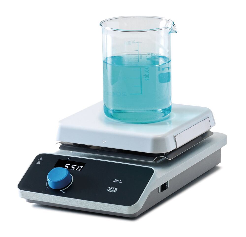 REC 7 Digital hot plate, 780 W, up to 550 °C, fprnt 180 x 180 mm, 1 unit(s) - Luminix Health