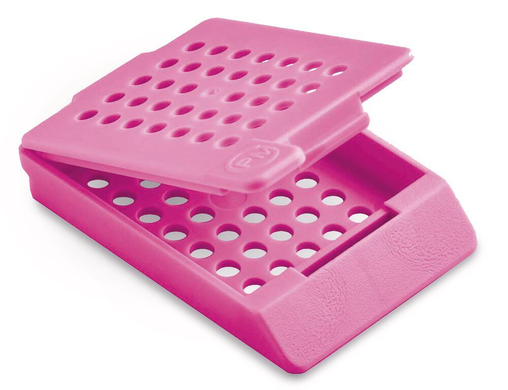 PrintMate embedding cassettes, loose, round holes, white, 1000 unit(s) - Luminix Health
