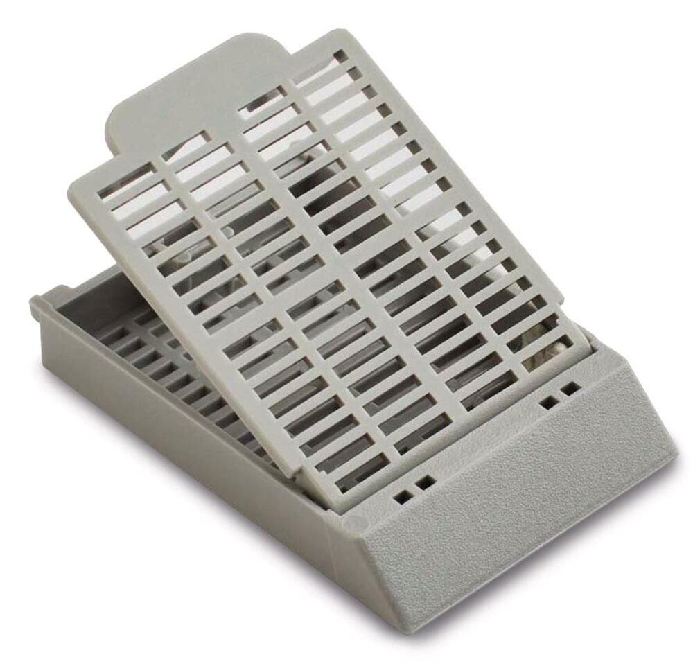 Slotted cassette, loose, with loose lids, purple, 1000 unit(s) - Luminix Health