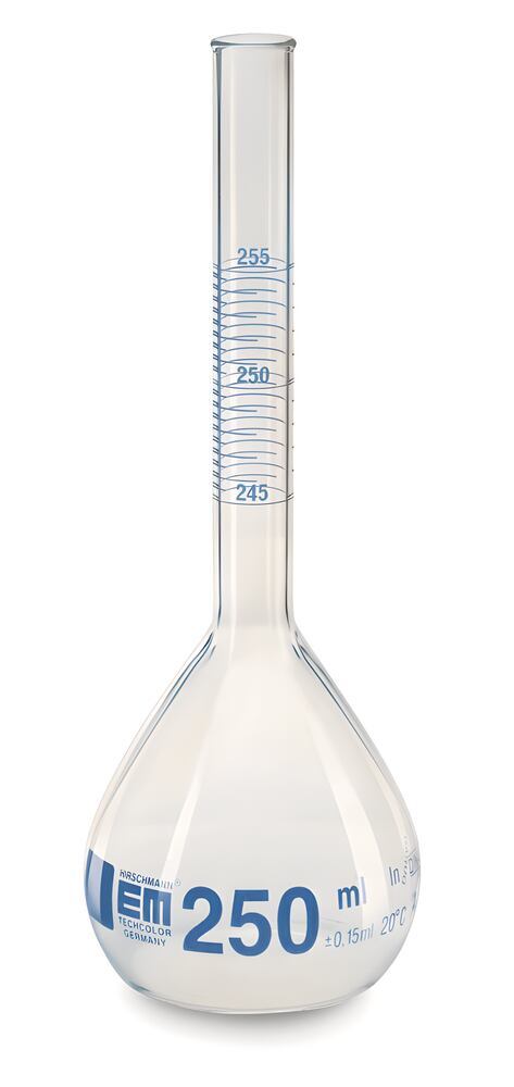 Volumetric flasks, DURAN®, clear glass, Graduated neck, 750 ml, 1 unit(s) - Luminix Health