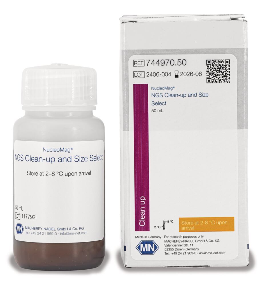 NucleoMag NGS Clean-up and Size 50 ml, 50 ml