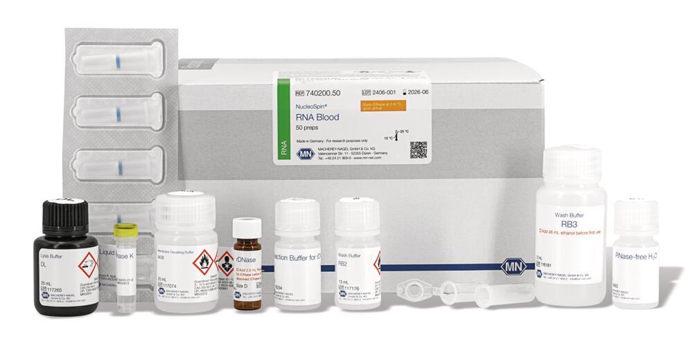 NucleoSpin Blood, Mini kit for DNA from blood, 250 Preps