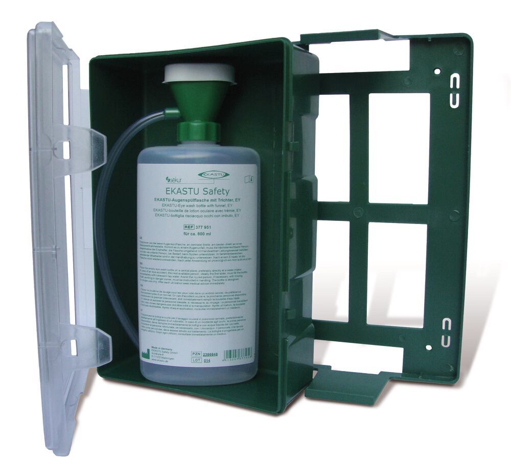 EKASTU ECO wall box, Empty, for 1 eye wash bottle, 1 unit(s) - Luminix Health