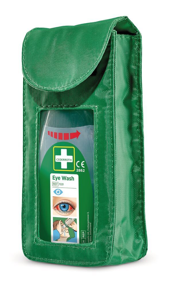 Belt bag for CEDERROTH Pocket, Suitable for eye wash bottle, 1 x 235 ml - Luminix Health