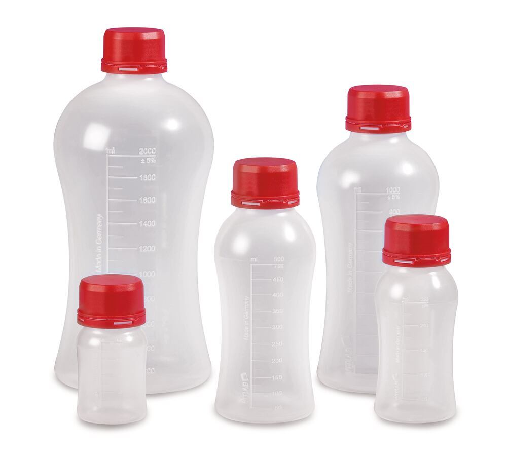 VITgrip laboratory bottle, PP, 2000 ml, GL45, 1 unit(s) - Luminix Health
