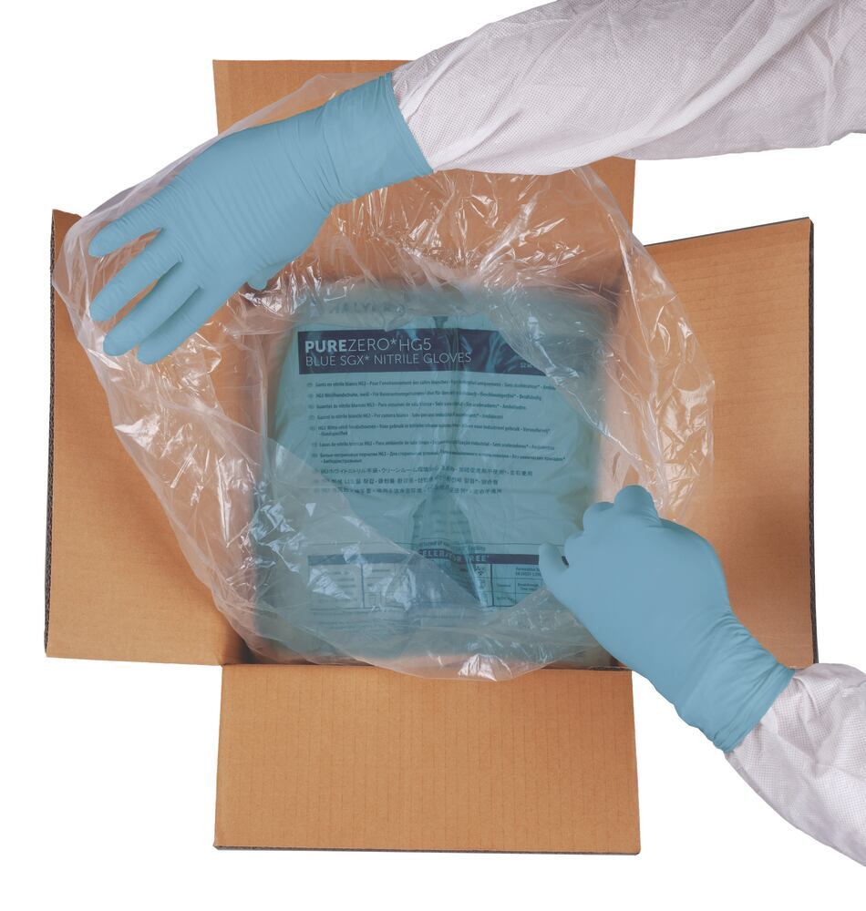 PUREZERO HG5 Blue SGX disposable gloves, Nitrile, size XS, 250 unit(s) - Luminix Health