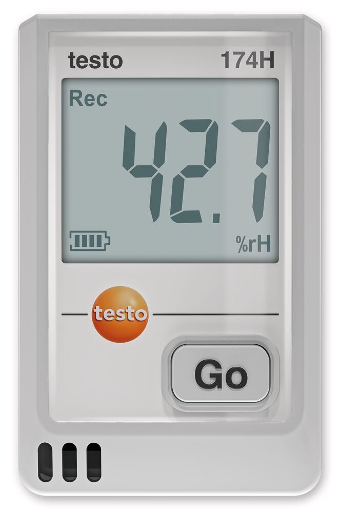 Data logger testo 174 H, with USB-C and PC software, 1 unit(s) - Luminix Health