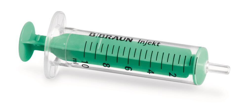 Injekt® disp. syringes w/ Luer fitting, 10 ml, PP/PE, sterile, individ. packed - Luminix Health