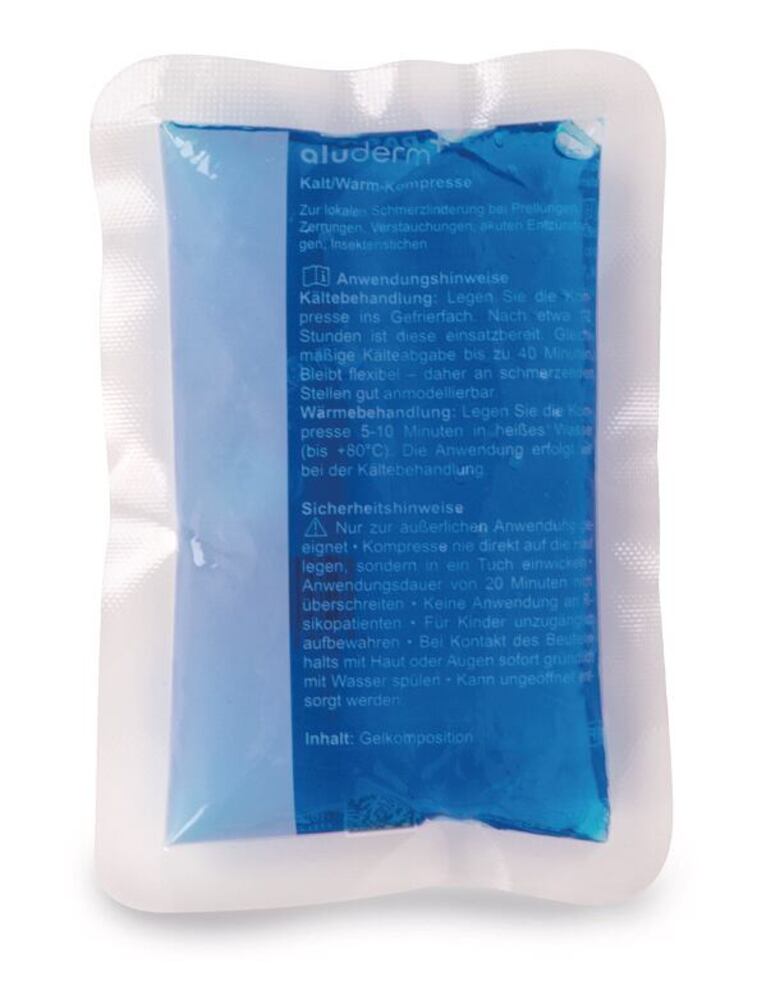 Cold-/warm-compresses, reusable compresses, 7.5 x 13 cm, 5 unit(s) - Luminix Health